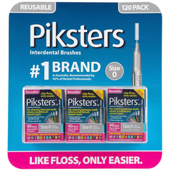 Piksters Interdental Brushes 120 Pack