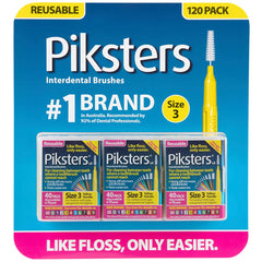 Piksters Interdental Brushes 120 Pack
