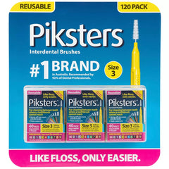 Piksters Interdental Brushes 120 Pack