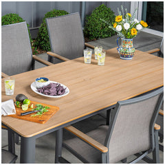 SunVilla Sara Sling Dining 7 Piece Set