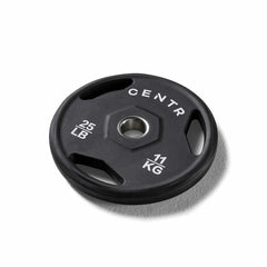 Centr 136kg Rubber Olympic Weight Set With Bar