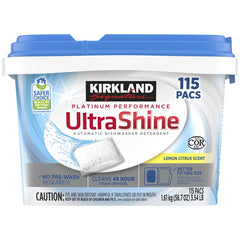 Kirkland Signature Safer Choice Dishwashing Pacs 2 x 115 Count