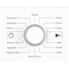 Whirlpool 8kg Front Loader Washing Machine FDLR80210