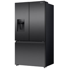 Hisense 634L PureFlat French Door Fridge Dark Steel HRFD634BW