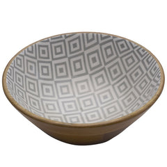 Mikasa Enameled Mango Wood Serving Bowl