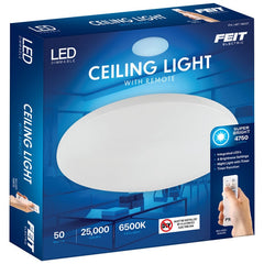Feit Electric LED Dimmable Round Ceiling Light With Remote Control