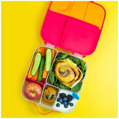 B.box Kids Lunch Box 2 Pack Strawberry Shake And Lilac Pop