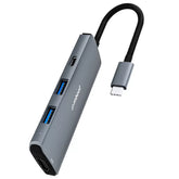 mBeat 7 In 1 USB-C 3.2 Gen2 Hub With 8K Video 10Gbps Data Space Grey MB-UCD32-U7