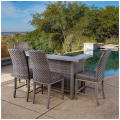 SunVilla Taylor High 5 Piece Dining Bar Set