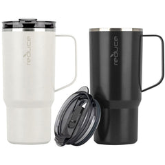Reduce Hot1 Travel Mugs 2 Pack x 710ml Black Linen