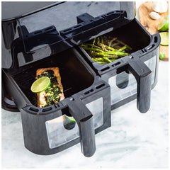 GreenPan Bistro 2 Basket Electric Airfryer 4+4L CC008077-001