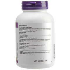 Webber Naturals Ginkgo Biloba 250 Tablets