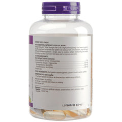 Webber Naturals Triple Strength Fish Oil 120 Softgel Capsules