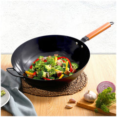 Carbon Steel Wok 35.6cm