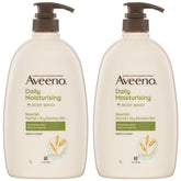 Aveeno Daily Moisturising Body Wash Gentle Scent 2x1L