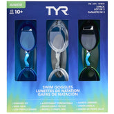TYR Junior Goggle 3 Pack