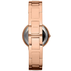 Fossil Virginia Rose Gold Tone Analogue Women's Watch ES3284