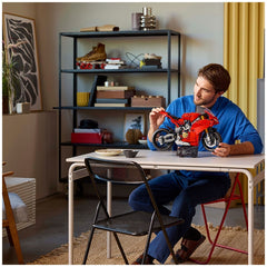 LEGO Technic Ducati Panigale V4 S Motorcycle Model Building Set 42202