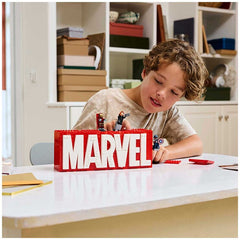 LEGO MARVEL Logo And Minifigures 76313