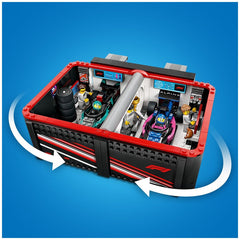 LEGO City F1 Garage & Mercedes-AMG And Alpine Cars Toy Playset 60444