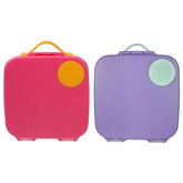 B.box Kids Lunch Box 2 Pack Strawberry Shake And Lilac Pop