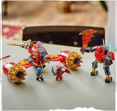 LEGO NINJAGO Kai’s Mech Storm Rider Combo Ninja Toy 71830