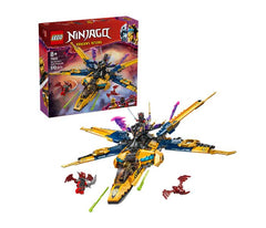 LEGO NINJAGO Ras And Arin’s Super Storm Jet Toy 71833