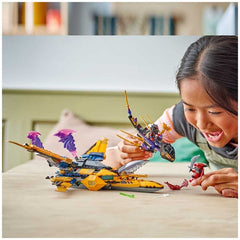 LEGO NINJAGO Ras And Arin’s Super Storm Jet Toy 71833