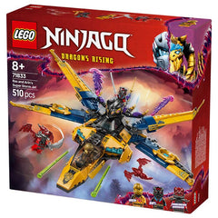 LEGO NINJAGO Ras And Arin’s Super Storm Jet Toy 71833