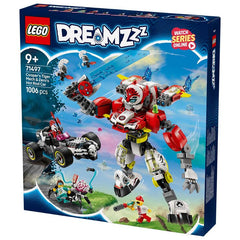 LEGO DREAMZzz Cooper’s Tiger Mech And Zero’s Hot Rod Car Toy 71497