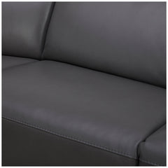 Aiden & Ivy Leather Power Reclining Sectional