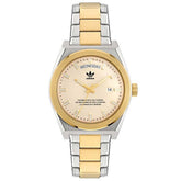Adidas Originals Code Five Two Tone Stainless Steel Watch AOSY23542