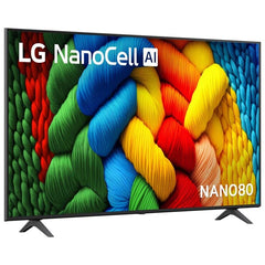 LG 65 Inch NANO80 AI LED UHD 4K Smart TV 65NANO80ASA