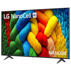 LG 65 Inch NANO80 AI LED UHD 4K Smart TV 65NANO80ASA