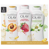 Olay Essential Botanicals Body Wash 3 x 700ml