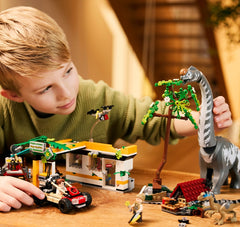 LEGO Jurassic World Raptor And Titanosaurus Tracking Mission 76973