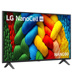 LG 43 Inch NANO80A AI LED UHD 4K Smart TV 43NANO80ASA