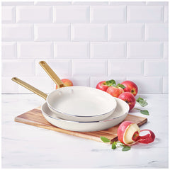 GreenPan Ceramic Non-Stick Frypan 2 Piece Set 26cm and 30cm