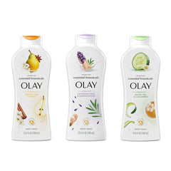 Olay Essentials Botanicals Body Wash 3 x 700ml