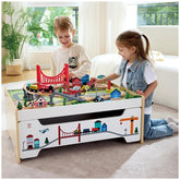 Hape Railway Storage Table Set