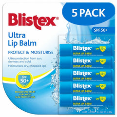 Blistex Ultra Lip Balm SPF 50+ 5 Pack