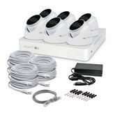 Swann 3K Wired NVR 6 Dome Camera Kit 1TB HDD With AdvancedX Security System And 24/7 Recording