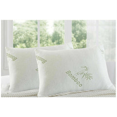 Ramesses Bamboo Memory Foam Pillow Twin Pack