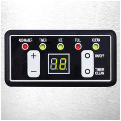 Devanti Stainless Steel Commercial Ice Maker