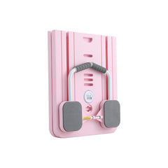 Everfit Pilates Board Foldable Reformer Multi Functional Exercise Trainer Pink