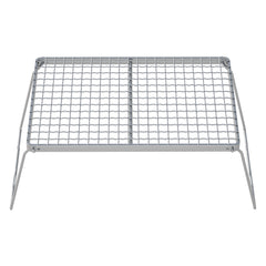 Grillz Portable BBQ Grill Charcoal Smoker Foldable Camping Outdoor