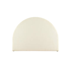 Artiss Bed Head Headboard Bed Frame Queen Boucle - GREI White