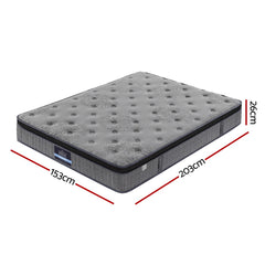 26cm Giselle Mattress Queen Latex Foam Mattresses