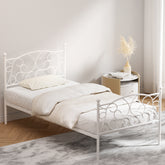 Artiss Bed Frame Single Size Metal Bed Frame GROA