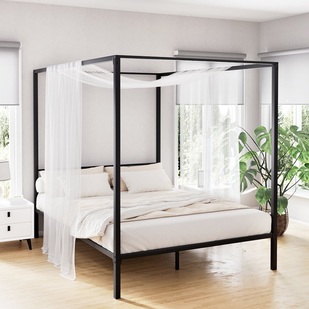 Artiss Bed Frame Double Size Metal Bed Frame POCHY